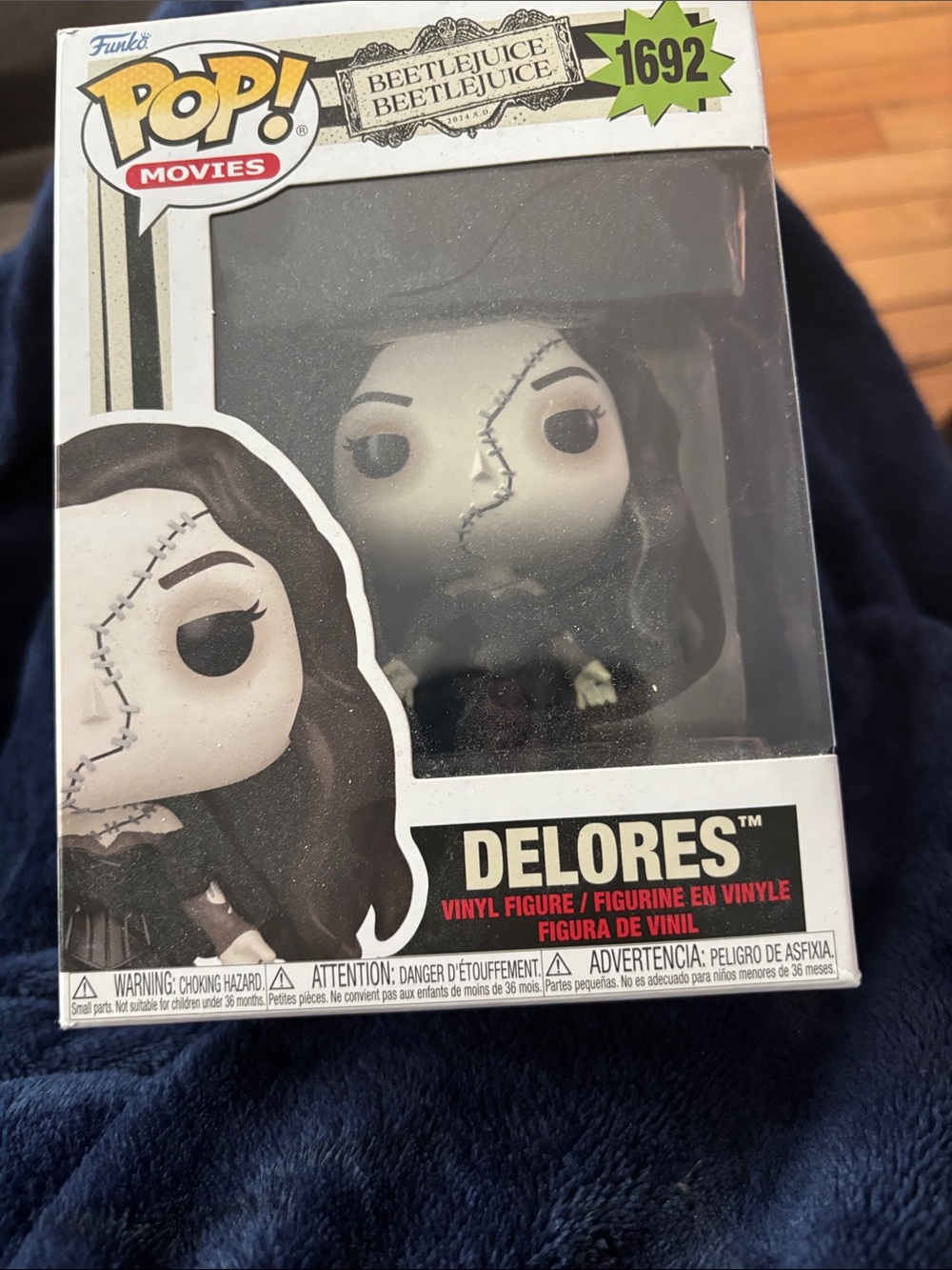 NIP  1692 Funko Movies Delores Vinyl Figure - Black/White
